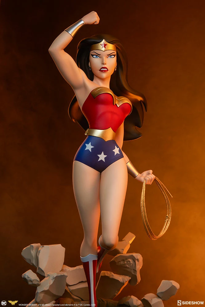 Maybang's Collectibles Sideshow DC Comics Animated Series Collection Wonder Woman Statue 25 Maybang's Collectibles Sideshow DC Comics Animated Series Collection Wonder Woman Statue