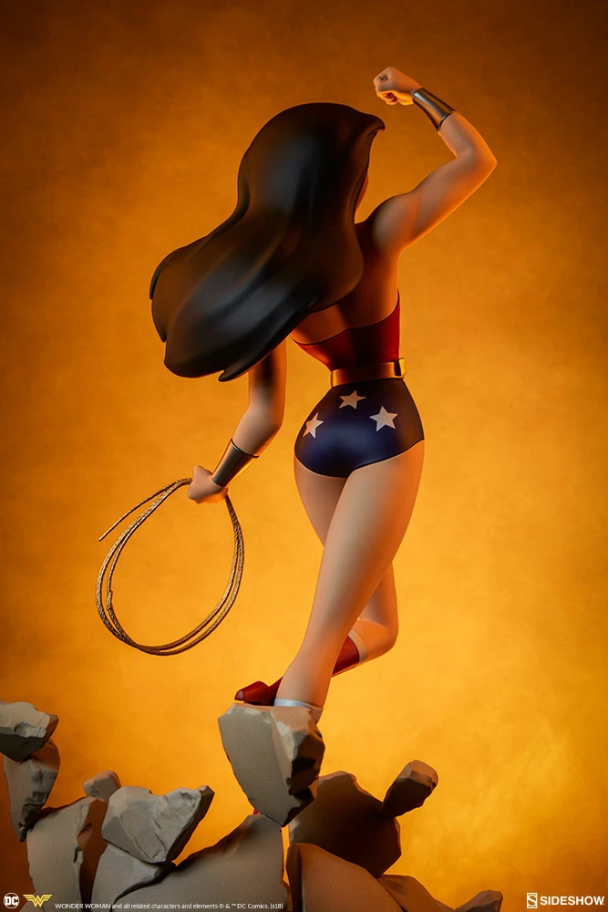 Maybang's Collectibles Sideshow DC Comics Animated Series Collection Wonder Woman Statue 26 Maybang's Collectibles Sideshow DC Comics Animated Series Collection Wonder Woman Statue