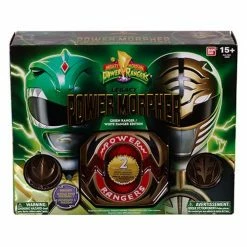 Maybang's Collectibles Bandai Mighty Morphin Power Rangers Legacy Green And White Ranger Morpher 2-Pack