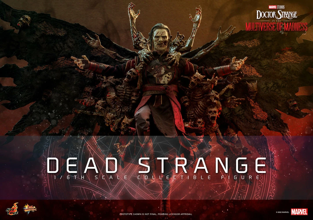 Maybang's Collectibles Hot Toys Marvel Doctor Strange In The Multiverse Of Madness Dead Strange 1/6 Scale 12" Collectible Figure 1 Maybang's Collectibles Hot Toys Marvel Doctor Strange In The Multiverse Of Madness Dead Strange 1/6 Scale 12" Collectible Figure