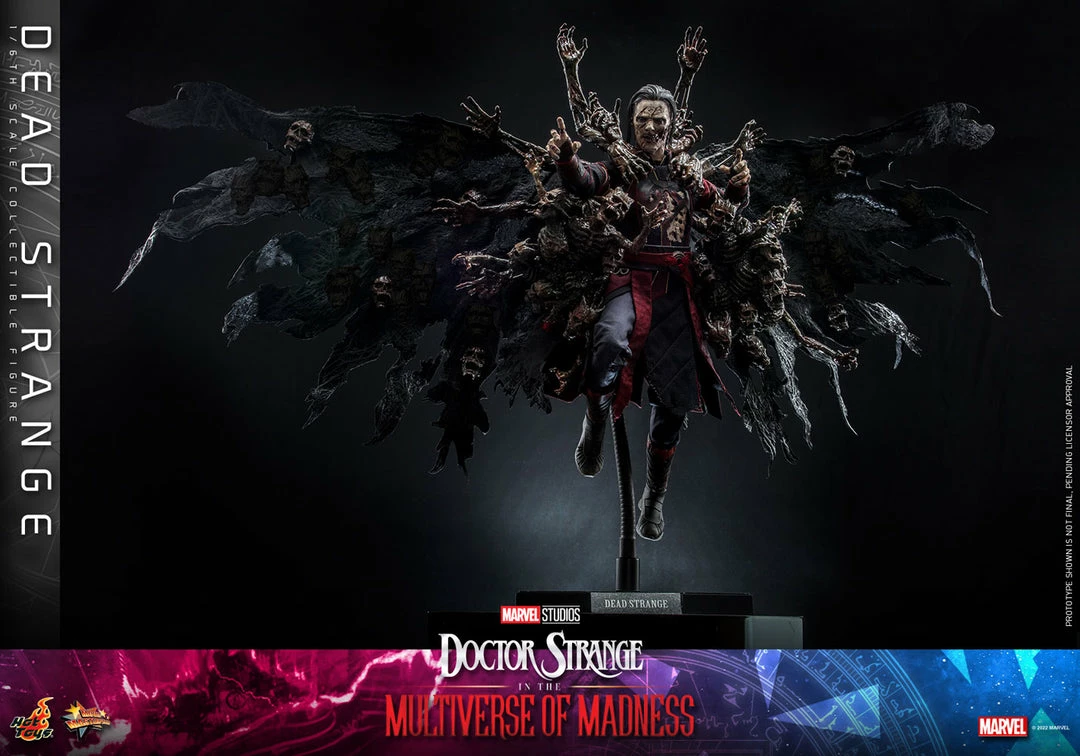 Maybang's Collectibles Hot Toys Marvel Doctor Strange In The Multiverse Of Madness Dead Strange 1/6 Scale 12" Collectible Figure 2 Maybang's Collectibles Hot Toys Marvel Doctor Strange In The Multiverse Of Madness Dead Strange 1/6 Scale 12" Collectible Figure