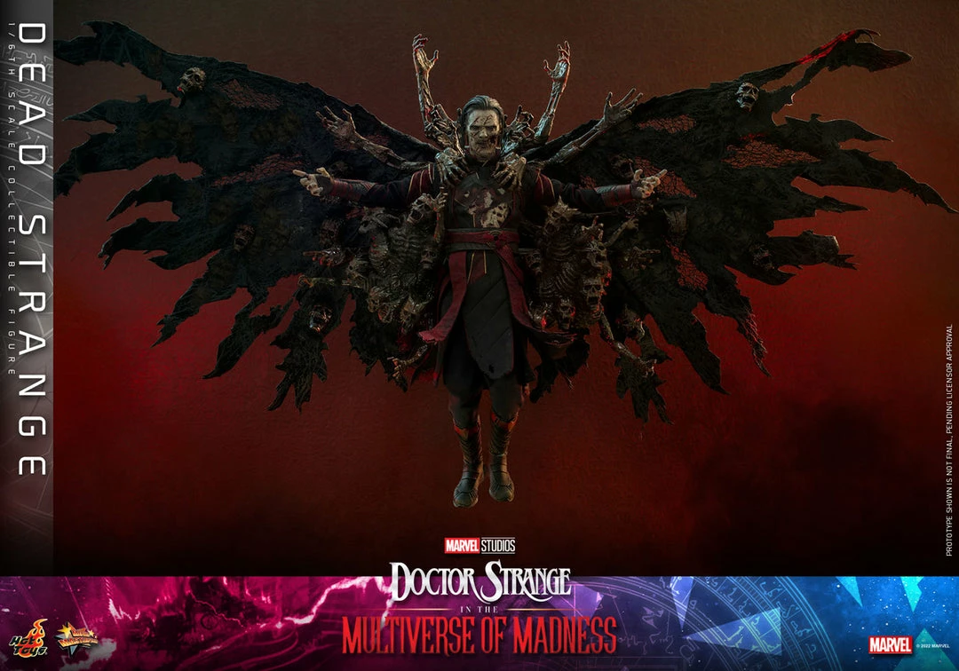 Maybang's Collectibles Hot Toys Marvel Doctor Strange In The Multiverse Of Madness Dead Strange 1/6 Scale 12" Collectible Figure 4 Maybang's Collectibles Hot Toys Marvel Doctor Strange In The Multiverse Of Madness Dead Strange 1/6 Scale 12" Collectible Figure