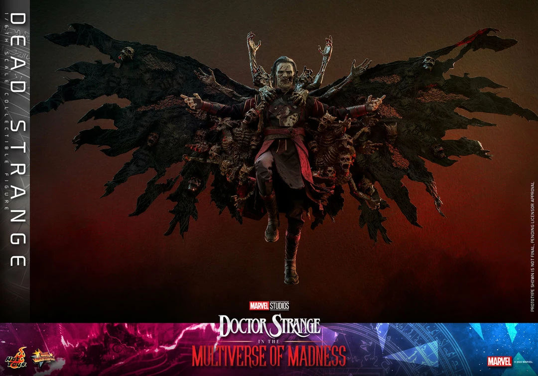 Maybang's Collectibles Hot Toys Marvel Doctor Strange In The Multiverse Of Madness Dead Strange 1/6 Scale 12" Collectible Figure 5 Maybang's Collectibles Hot Toys Marvel Doctor Strange In The Multiverse Of Madness Dead Strange 1/6 Scale 12" Collectible Figure