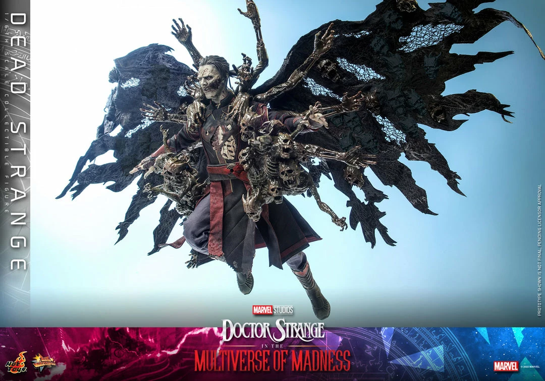 Maybang's Collectibles Hot Toys Marvel Doctor Strange In The Multiverse Of Madness Dead Strange 1/6 Scale 12" Collectible Figure 8 Maybang's Collectibles Hot Toys Marvel Doctor Strange In The Multiverse Of Madness Dead Strange 1/6 Scale 12" Collectible Figure