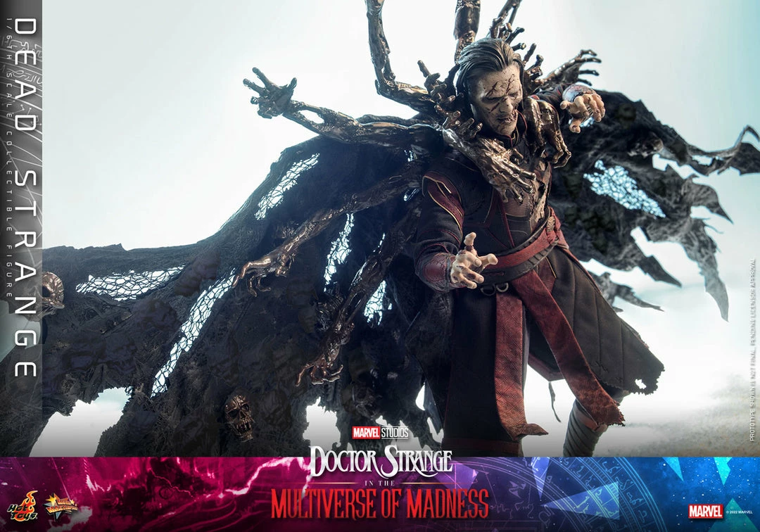 Maybang's Collectibles Hot Toys Marvel Doctor Strange In The Multiverse Of Madness Dead Strange 1/6 Scale 12" Collectible Figure 11 Maybang's Collectibles Hot Toys Marvel Doctor Strange In The Multiverse Of Madness Dead Strange 1/6 Scale 12" Collectible Figure