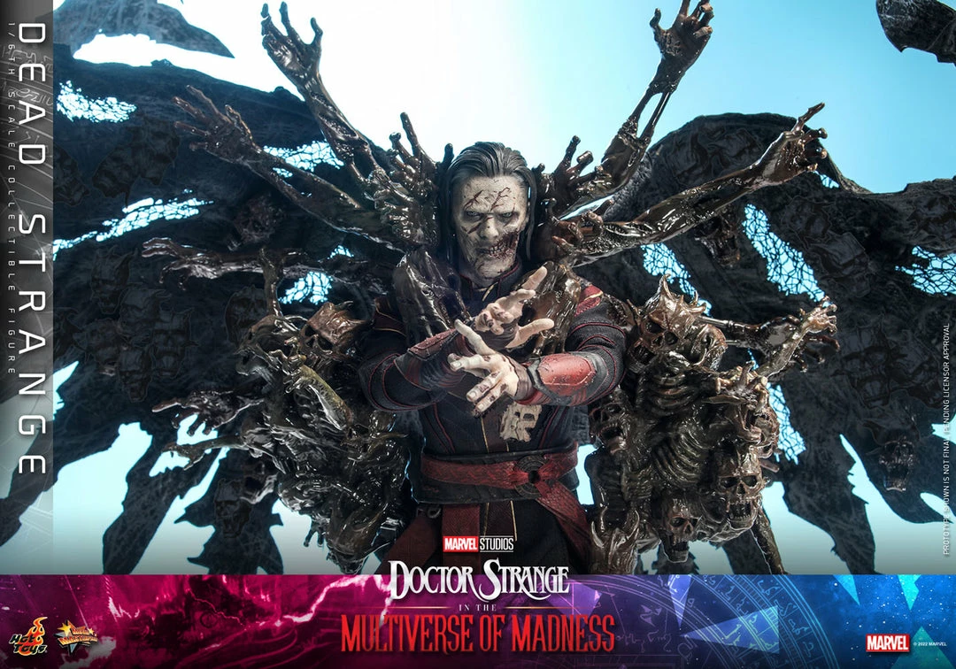 Maybang's Collectibles Hot Toys Marvel Doctor Strange In The Multiverse Of Madness Dead Strange 1/6 Scale 12" Collectible Figure 13 Maybang's Collectibles Hot Toys Marvel Doctor Strange In The Multiverse Of Madness Dead Strange 1/6 Scale 12" Collectible Figure