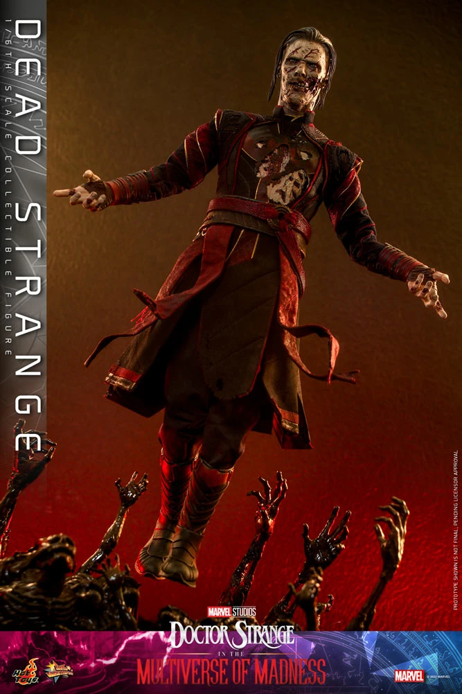 Maybang's Collectibles Hot Toys Marvel Doctor Strange In The Multiverse Of Madness Dead Strange 1/6 Scale 12" Collectible Figure 17 Maybang's Collectibles Hot Toys Marvel Doctor Strange In The Multiverse Of Madness Dead Strange 1/6 Scale 12" Collectible Figure