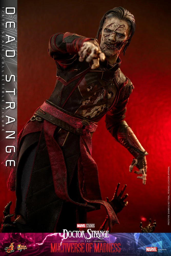 Maybang's Collectibles Hot Toys Marvel Doctor Strange In The Multiverse Of Madness Dead Strange 1/6 Scale 12" Collectible Figure 19 Maybang's Collectibles Hot Toys Marvel Doctor Strange In The Multiverse Of Madness Dead Strange 1/6 Scale 12" Collectible Figure