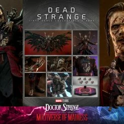 Maybang's Collectibles Hot Toys Marvel Doctor Strange In The Multiverse Of Madness Dead Strange 1/6 Scale 12" Collectible Figure 45 Maybang's Collectibles Hot Toys Marvel Doctor Strange In The Multiverse Of Madness Dead Strange 1/6 Scale 12