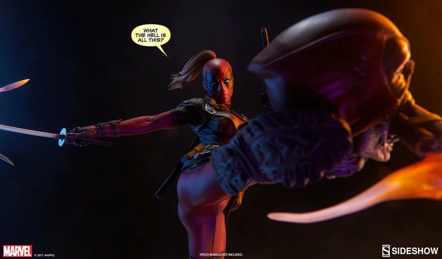 Vendor-unknown Sideshow Marvel Comics Lady Deadpool Premium Format Figure Statue 3 Vendor-unknown Sideshow Marvel Comics Lady Deadpool Premium Format Figure Statue