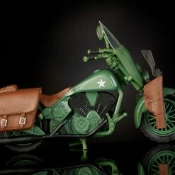 Maybang's Collectibles Hasbro Marvel Comics 80th Anniversary Marvel Legends Ultimate Captain America 6-Inch Action Figure With Motorcycle