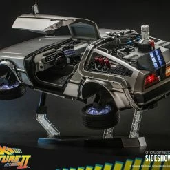 Maybang's Collectibles Hot Toys Back To The Future Part II The Delorean Time Machine 1/6 Scale Collectible Figure Vehicle