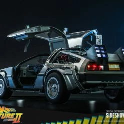 Maybang's Collectibles Hot Toys Back To The Future Part II The Delorean Time Machine 1/6 Scale Collectible Figure Vehicle