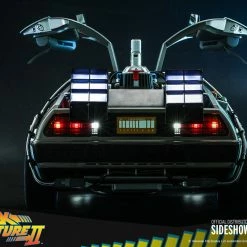 Maybang's Collectibles Hot Toys Back To The Future Part II The Delorean Time Machine 1/6 Scale Collectible Figure Vehicle