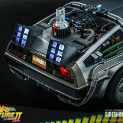 Maybang's Collectibles Hot Toys Back To The Future Part II The Delorean Time Machine 1/6 Scale Collectible Figure Vehicle