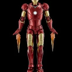 Maybang's Collectibles Threezero Marvel Infinity Saga Iron Man Iron Man Mark III DLX 1/12 Scale Die-Cast Action Figure 29 Maybang's Collectibles Threezero Marvel Infinity Saga Iron Man Iron Man Mark III DLX 1/12 Scale Die-Cast Action Figure