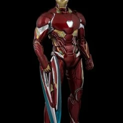 Maybang's Collectibles Disney Threezero Marvel Infinity Saga Avengers: Infinity War Iron Man Mark 50 DLX 1/12 Scale Die-Cast Action Figure