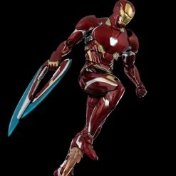 Maybang's Collectibles Disney Threezero Marvel Infinity Saga Avengers: Infinity War Iron Man Mark 50 DLX 1/12 Scale Die-Cast Action Figure