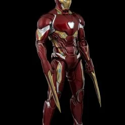 Maybang's Collectibles Disney Threezero Marvel Infinity Saga Avengers: Infinity War Iron Man Mark 50 DLX 1/12 Scale Die-Cast Action Figure
