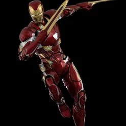 Maybang's Collectibles Disney Threezero Marvel Infinity Saga Avengers: Infinity War Iron Man Mark 50 DLX 1/12 Scale Die-Cast Action Figure