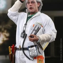 Maybang's Collectibles Hot Toys Back To The Future Doc Brown (Deluxe Version) 1/6 Scale 12