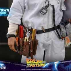 Maybang's Collectibles Hot Toys Back To The Future Doc Brown (Deluxe Version) 1/6 Scale 12