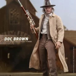 Maybang's Collectibles Hot Toys Back To The Future Part III Doc Brown 1/6 Scale 12