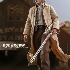 Maybang's Collectibles Hot Toys Back To The Future Part III Doc Brown 1/6 Scale 12
