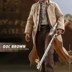 Maybang's Collectibles Hot Toys Back To The Future Part III Doc Brown 1/6 Scale 12