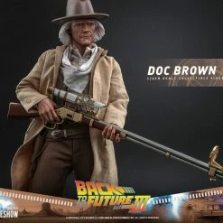 Maybang's Collectibles Hot Toys Back To The Future Part III Doc Brown 1/6 Scale 12