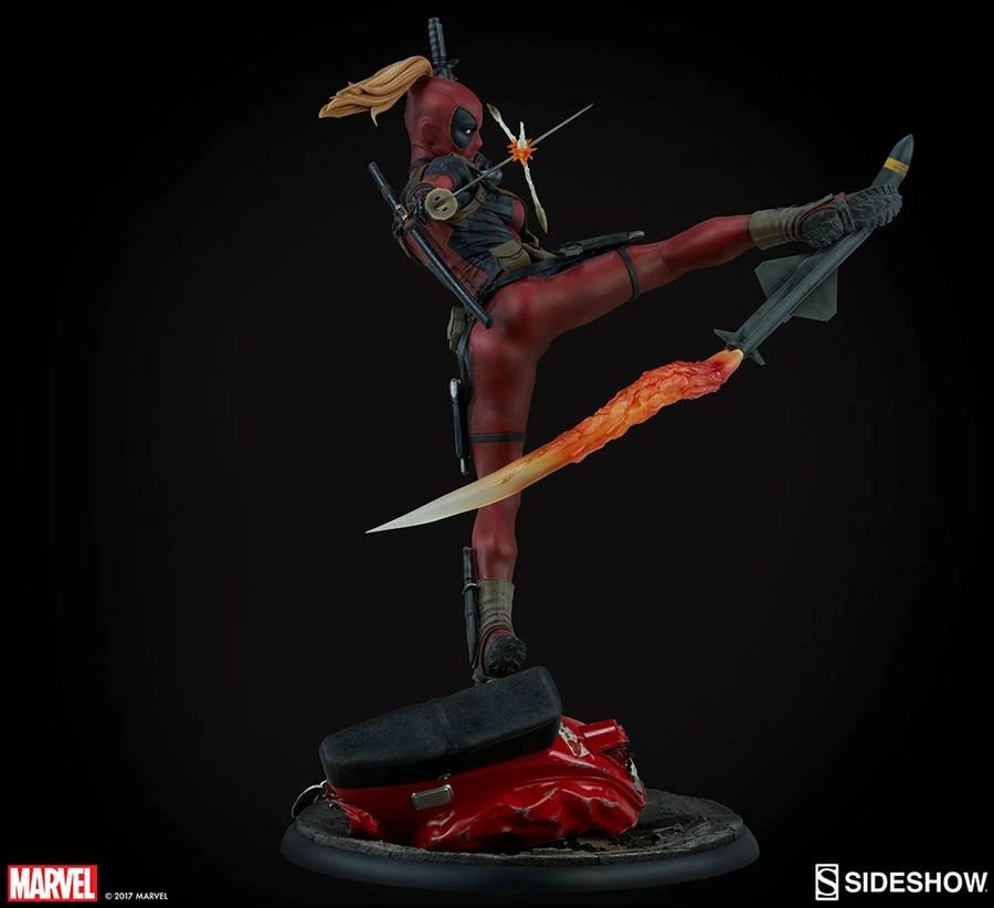Vendor-unknown Sideshow Marvel Comics Lady Deadpool Premium Format Figure Statue 7 Vendor-unknown Sideshow Marvel Comics Lady Deadpool Premium Format Figure Statue