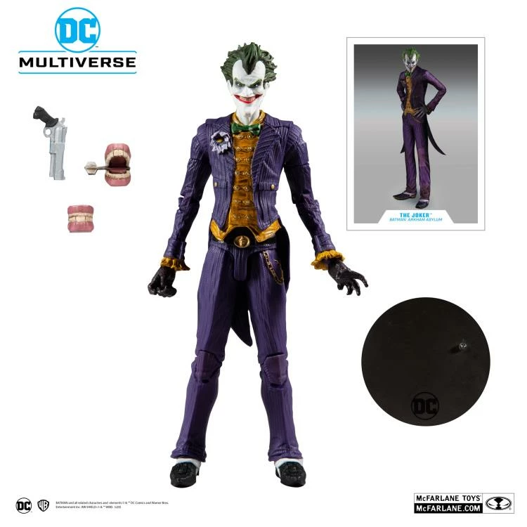 Maybang's Collectibles McFarlane Toys Batman Arkham Asylum DC Multiverse The Joker Action Figure 5 Maybang's Collectibles McFarlane Toys Batman Arkham Asylum DC Multiverse The Joker Action Figure
