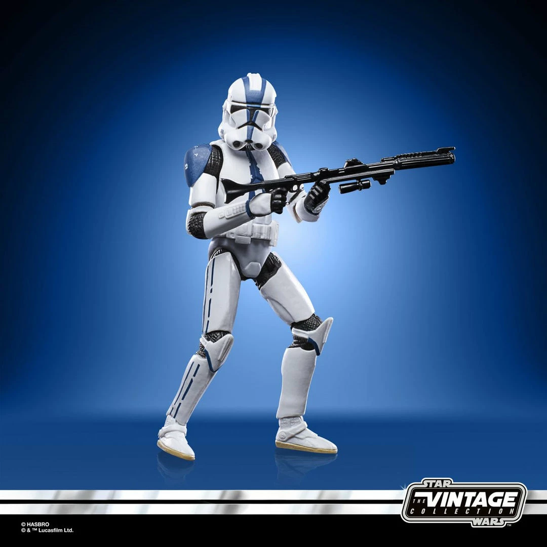 Maybang's Collectibles Hasbro Star Wars The Vintage Collection Clone Trooper (501st Legion) 3 34-Inch Action Figure 7 Maybang's Collectibles Hasbro Star Wars The Vintage Collection Clone Trooper (501st Legion) 3 34-Inch Action Figure