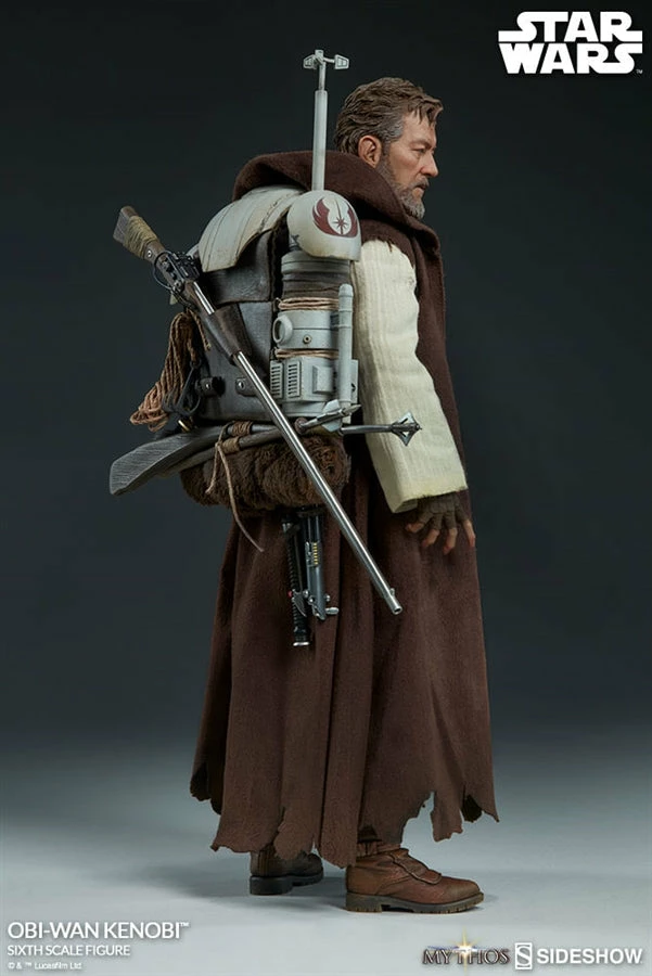 Vendor-unknown Sideshow Collectibles Sideshow Star Wars Mythos Obi-Wan Kenobi 1/6 Scale 12" Collectibles Figure 6 Vendor-unknown Sideshow Collectibles Sideshow Star Wars Mythos Obi-Wan Kenobi 1/6 Scale 12" Collectibles Figure