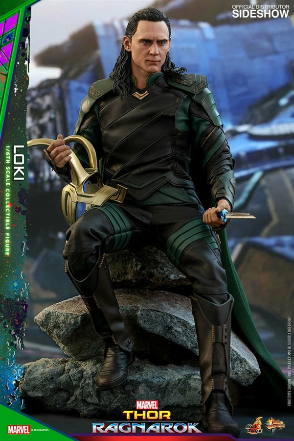 Vendor-unknown Hot Toys Marvel Thor: Ragnarok Loki 1/6 Scale 12" Action Figure 3 Vendor-unknown Hot Toys Marvel Thor: Ragnarok Loki 1/6 Scale 12" Action Figure