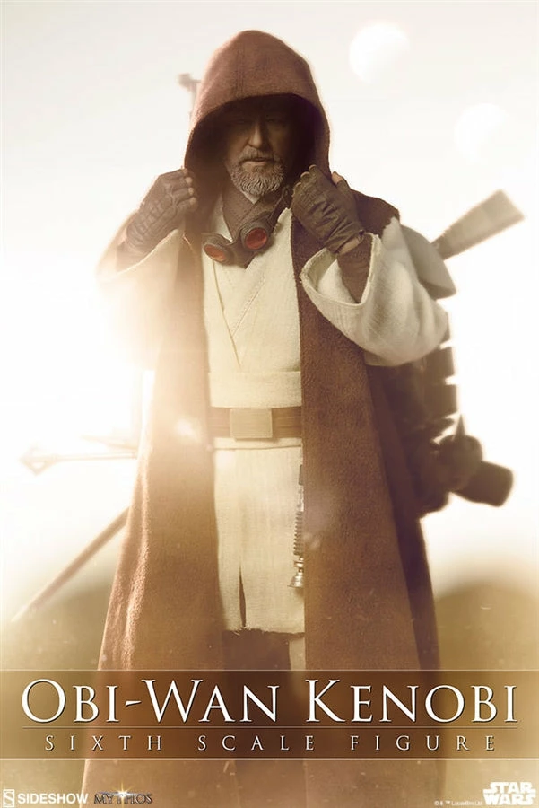 Vendor-unknown Sideshow Collectibles Sideshow Star Wars Mythos Obi-Wan Kenobi 1/6 Scale 12" Collectibles Figure 1 Vendor-unknown Sideshow Collectibles Sideshow Star Wars Mythos Obi-Wan Kenobi 1/6 Scale 12" Collectibles Figure