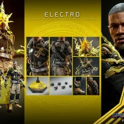 Maybang's Collectibles Hot Toys Marvel Spider-Man No Way Home Electro 1/6 Scale 12