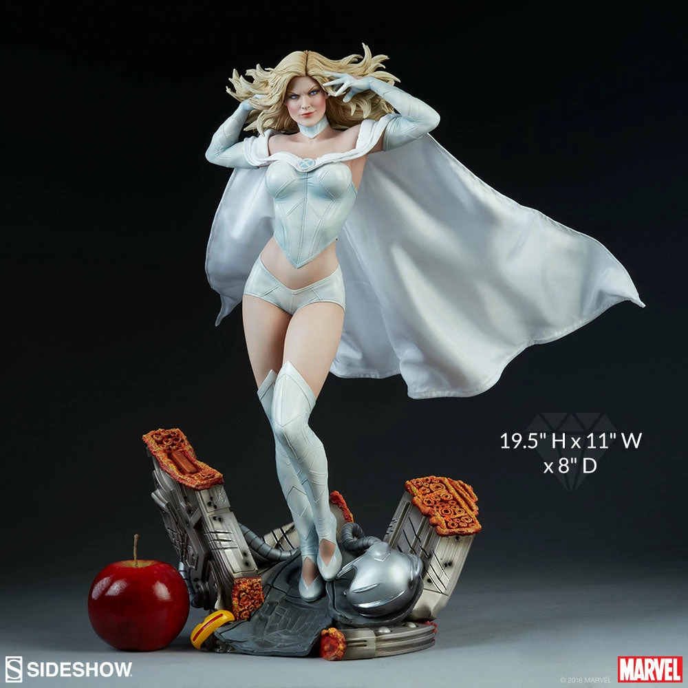 Maybang's Collectibles Sideshow Marvel Comics X-Men Emma Frost Premium Format Figure Statue Sideshow Collectibles 4 Maybang's Collectibles Sideshow Marvel Comics X-Men Emma Frost Premium Format Figure Statue Sideshow Collectibles