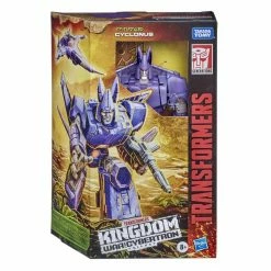 Maybang's Collectibles Hasbro Transformers War For Cybertron Kingdom Voyager Set Of 2 Figures Optimus Primal & Cyclonus