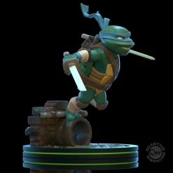 Maybang's Collectibles Quantum Mechanix (QMx) QMx TMNT Teenage Mutant Ninja Turtles Q-Fig Leonardo Figure