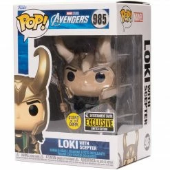 Maybang's Collectibles Funko Pop! Marvel Avengers Loki With Scepter Pop! Vinyl Figure - Entertainment Earth Exclusive