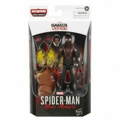 Maybang's Collectibles Hasbro Marvel Legends Spider-Man 3 6-Inch Action Figure Wave 13 Spider-Man Miles Morales Action Figure (Marvel's Armadillo BAF)