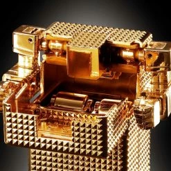 Vendor-unknown Bandai Soul Of Chogokin GX-32R Gold Lightan 24-Karat Gold Plating Ver. Gold Lightern Figure