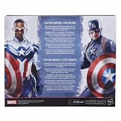 Maybang's Collectibles Hasbro The Falcon And The Winter Soldier & Avengers Endgame Marvel Legends Tag Team Captain America Two-Pack Action Figures Set 23 Maybang's Collectibles Hasbro The Falcon And The Winter Soldier & Avengers Endgame Marvel Legends Tag Team Captain America Two-Pack Action Figures Set