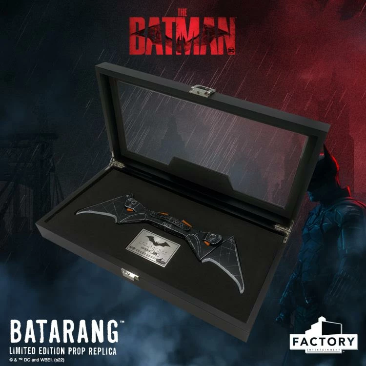 Maybang's Collectibles Factory Entertainment DC Comics The Batman - Batarang Limited Edition Prop Replica 1 Maybang's Collectibles Factory Entertainment DC Comics The Batman - Batarang Limited Edition Prop Replica