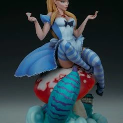 Maybang's Collectibles Sideshow Collectibles Sideshow Fairytale Fantasies Collection J Scott Campbell Collectibles Alice In Wonderland Alice Statue