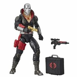 Maybang's Collectibles Hasbro G.I. Joe Classified Series Wave 1 Roadblock, Duke, Scarlett, Destro & Snake Eyes Figure Set Of 5 Figures
