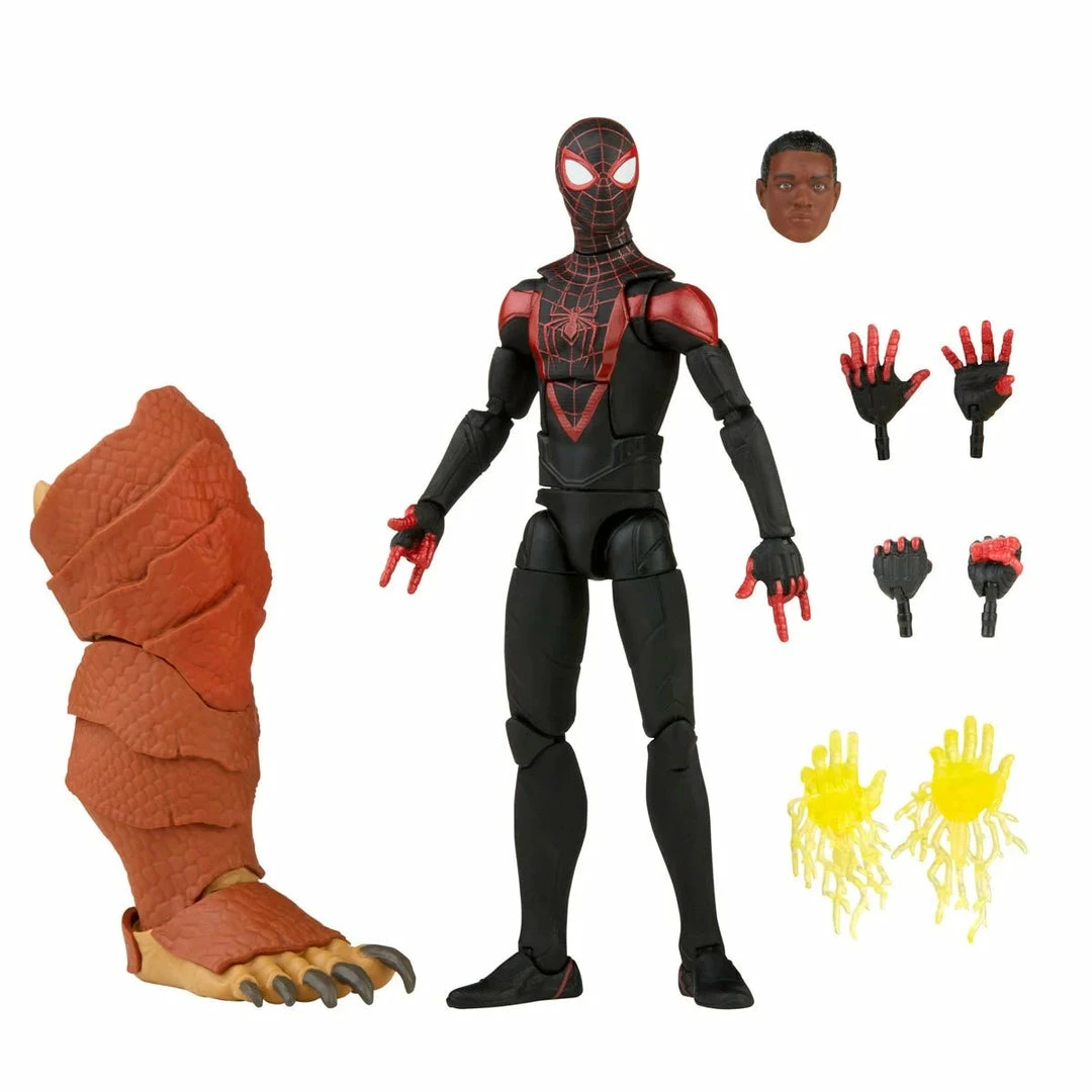 Maybang's Collectibles Hasbro Marvel Legends Spider-Man 3 6-Inch Action Figure Wave 13 Set Of 7 Figures Spider-Man (Intergrated Suit), Spider-Man (Black And Gold), Miles Morales, Doctor Strange, J. Jonah Jameson, Morlun & Shriek (Marvel's Armadillo BAF) 24 Maybang's Collectibles Hasbro Marvel Legends Spider-Man 3 6-Inch Action Figure Wave 13 Set Of 7 Figures Spider-Man (Intergrated Suit), Spider-Man (Black And Gold), Miles Morales, Doctor Strange, J. Jonah Jameson, Morlun & Shriek (Marvel's Armadillo BAF)