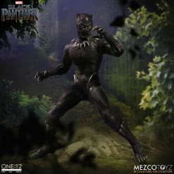Vendor-unknown Mezco Toyz One:12 Collective Marvel Comics Black Panther 1/12 Scale 6