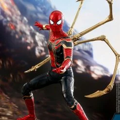 Vendor-unknown Hot Toys Marvel Avengers Infinity War Spider-Man Iron Spider Suit 1/6 Scale 12" Action Figure